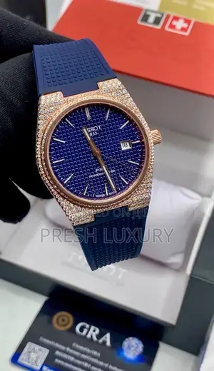 100% BussDown VVS Moissanite Tissot Wristwatch