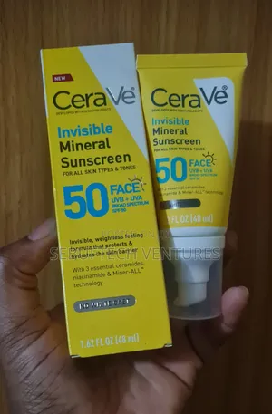 Cerave Invisible Mineral Sunscreen SPF 50