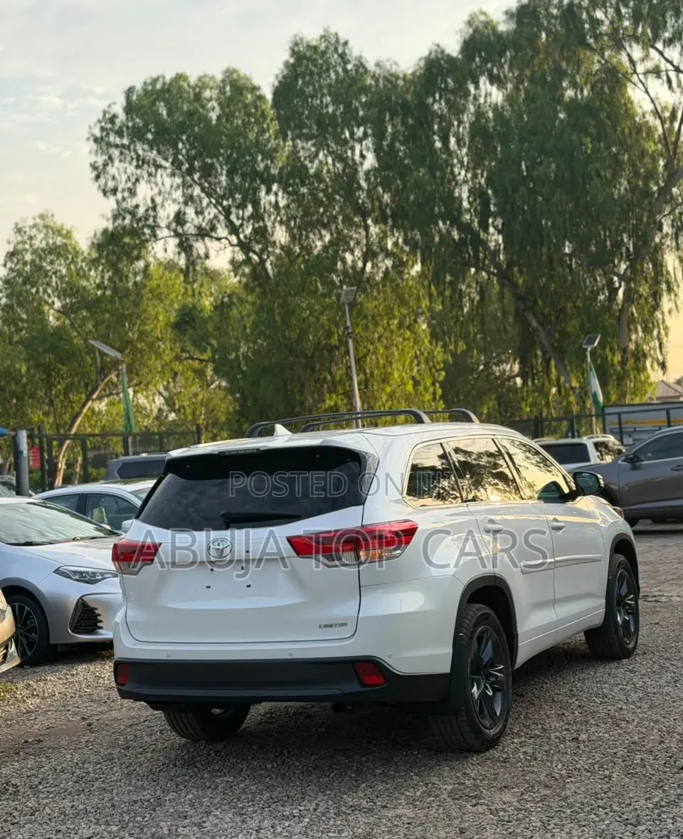 Toyota Highlander Limited 4x4 V6 (3.5L 6cyl 8A) 2018 White