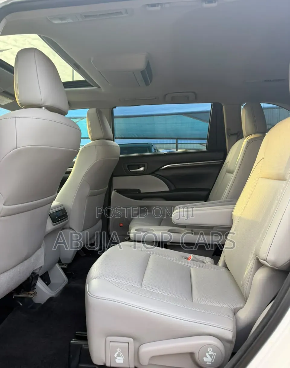 Toyota Highlander Limited 4x4 V6 (3.5L 6cyl 8A) 2018 White