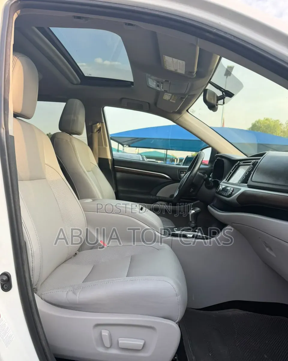 Toyota Highlander Limited 4x4 V6 (3.5L 6cyl 8A) 2018 White