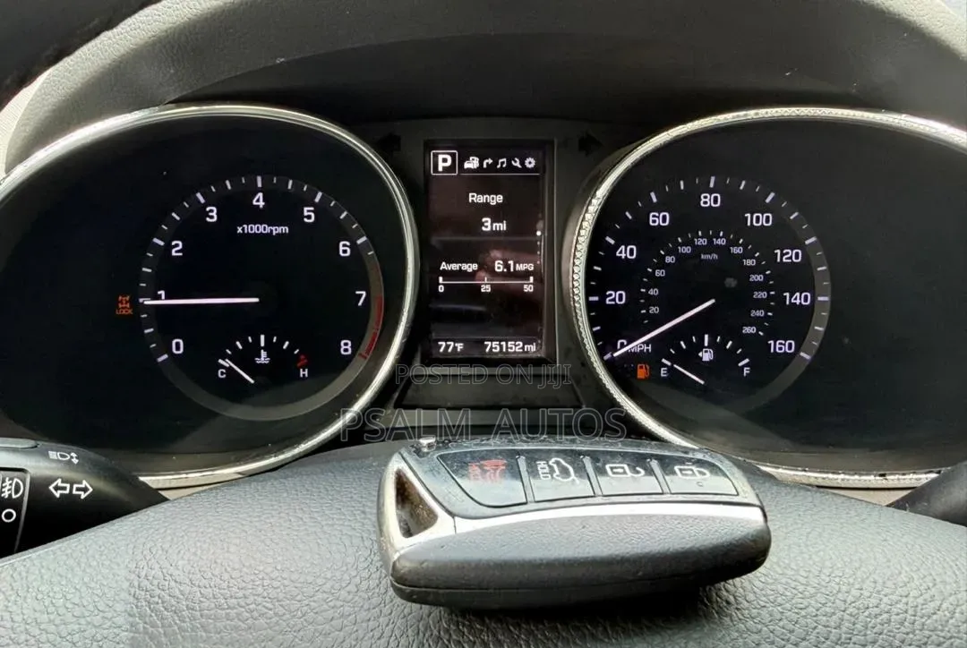 Hyundai Santa Fe Limited AWD 2016 Silver