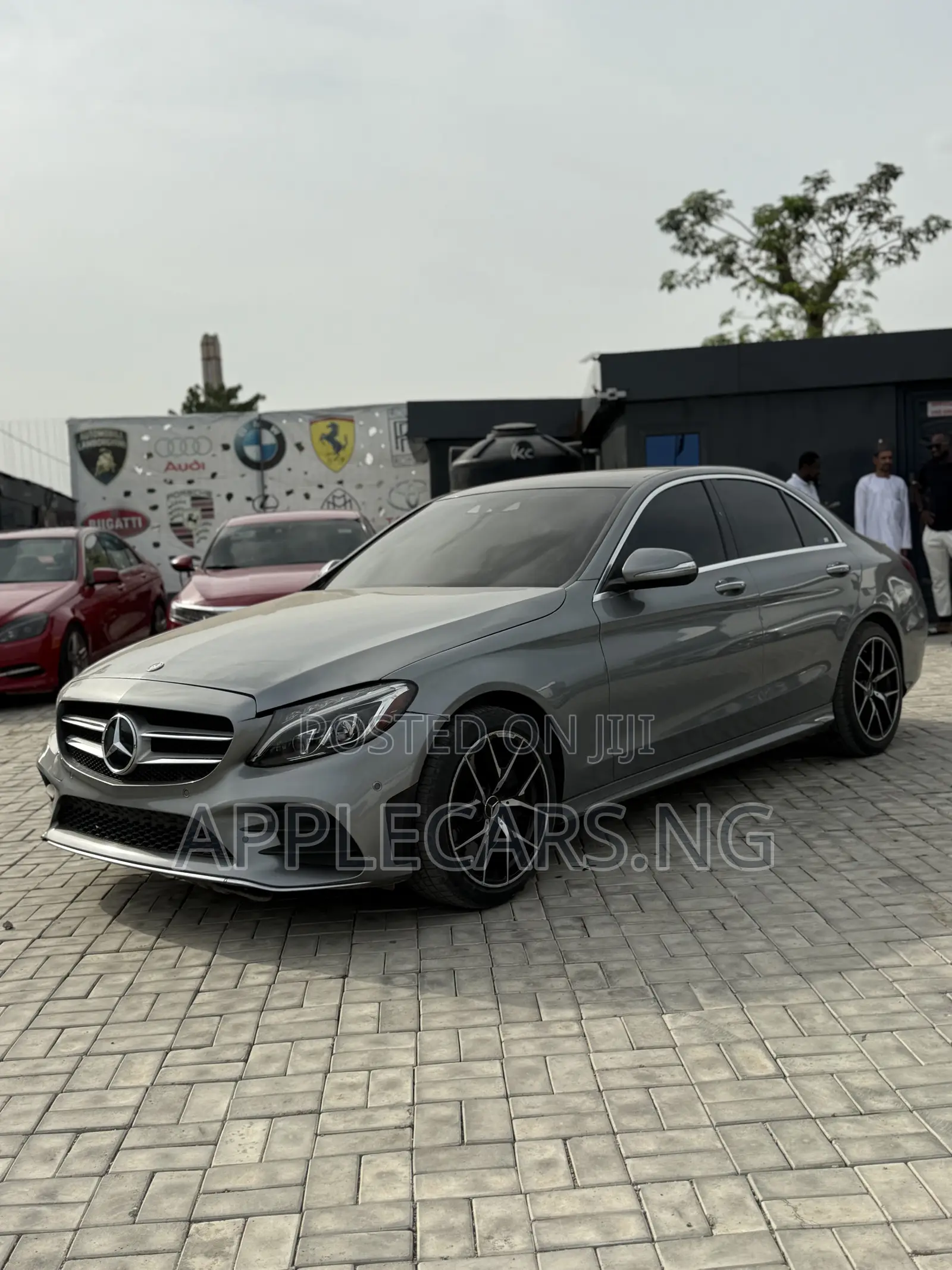 Mercedes-Benz C400 2016 Gray