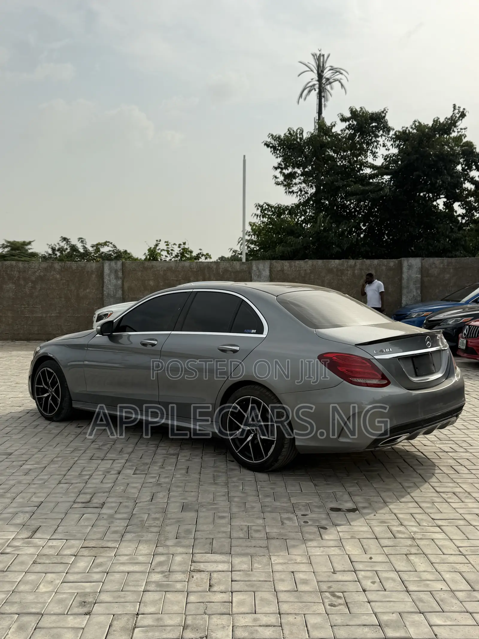 Mercedes-Benz C400 2016 Gray