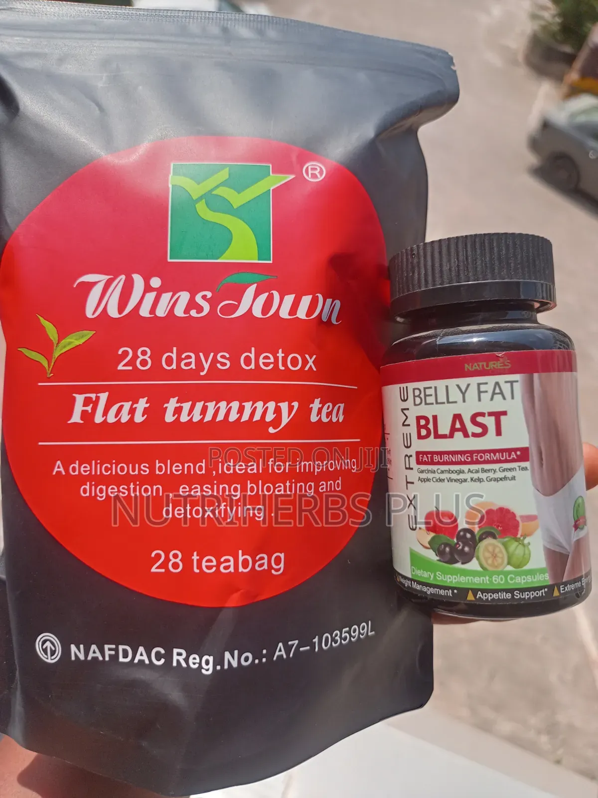 28 Days Detox Flat Tummy Tea & Extreme Belly Fat Blast(burn Belly Fat)