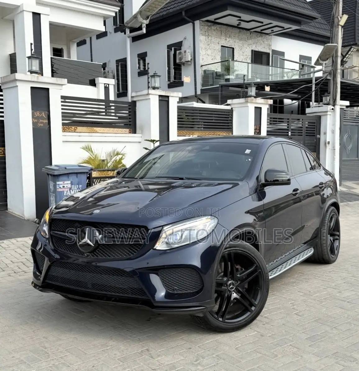 Mercedes-Benz GLE-Class AMG GLE 43 4MATIC 2017 Black