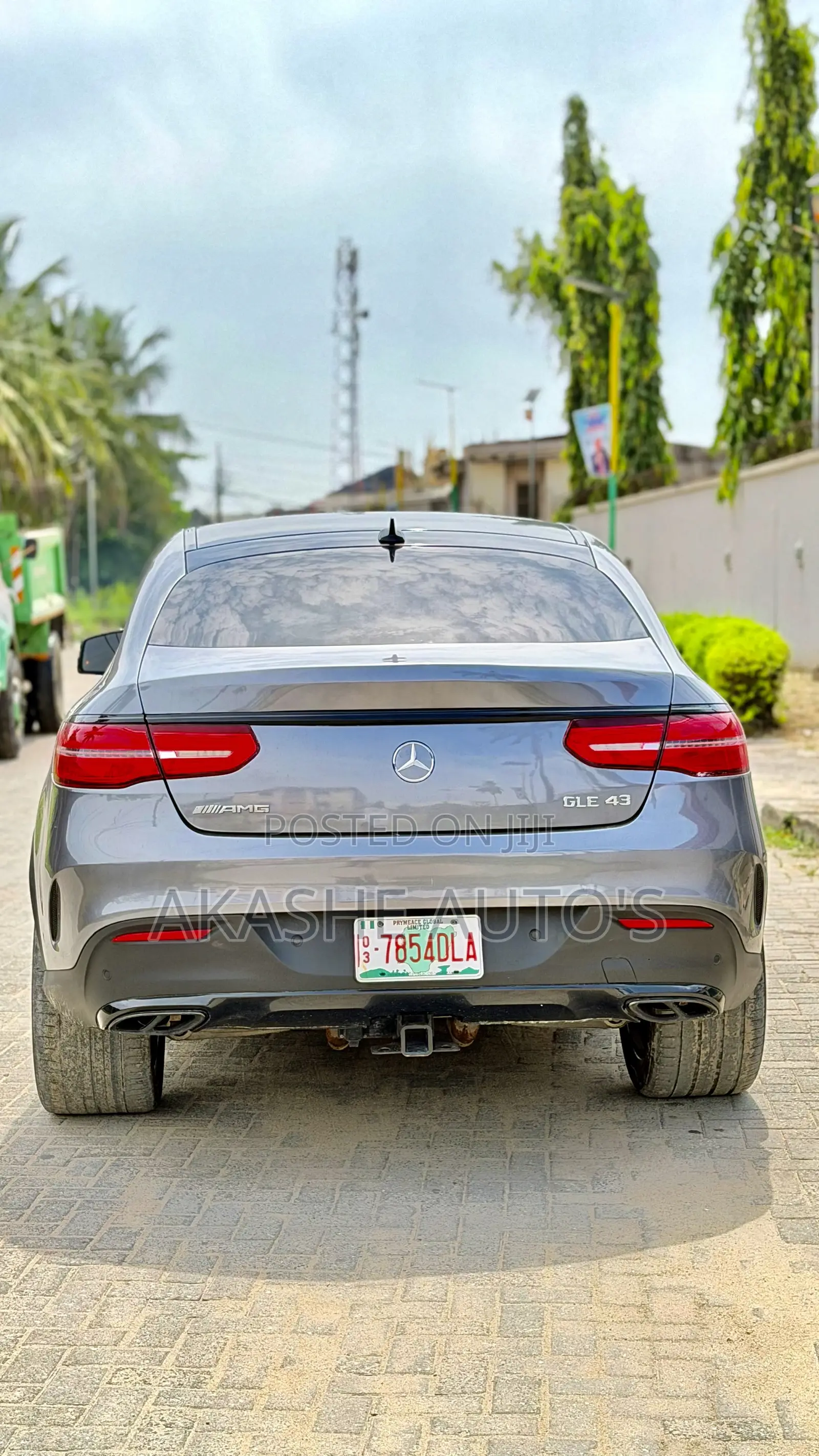 Mercedes-Benz GLE-Class AMG GLE 43 4MATIC 2018 Gray