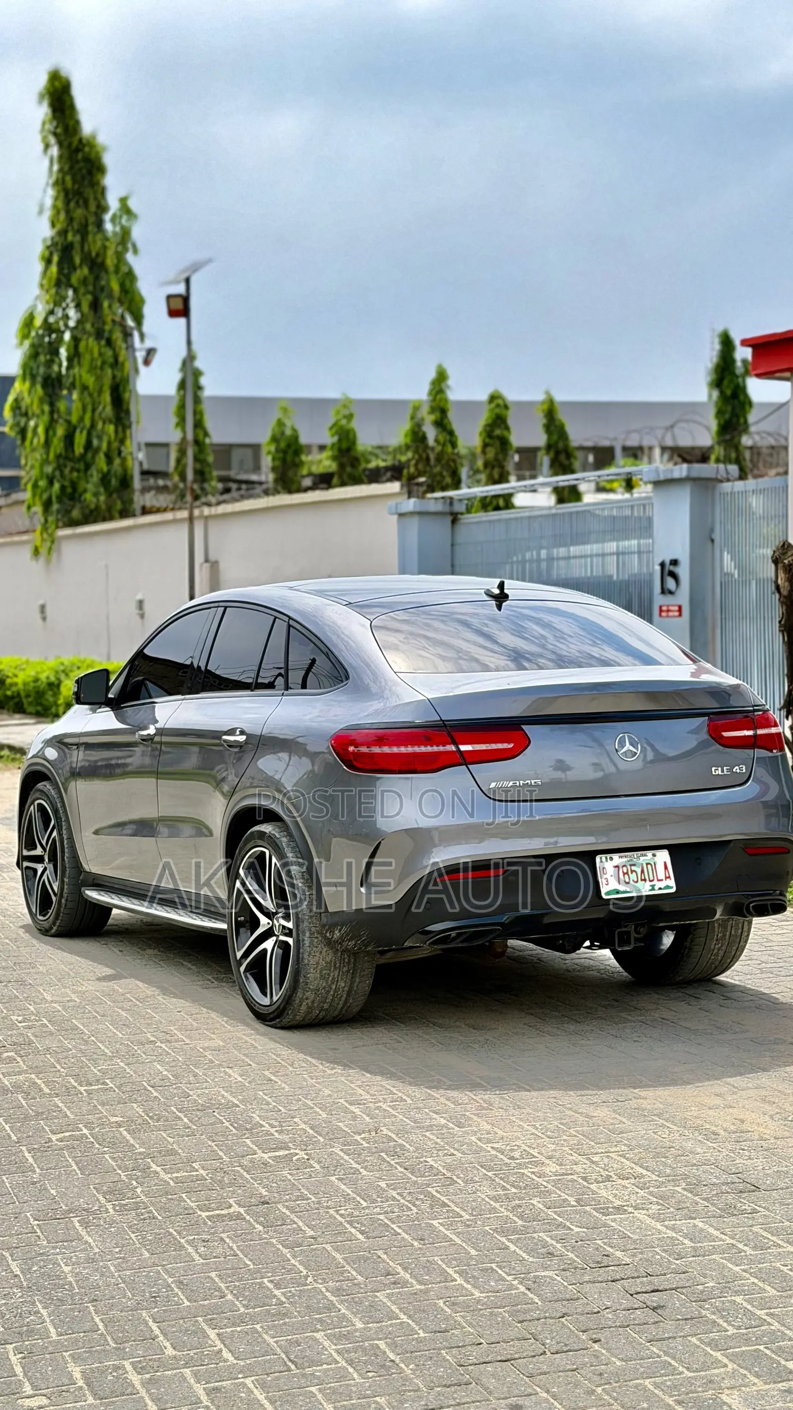 Mercedes-Benz GLE-Class AMG GLE 43 4MATIC 2018 Gray