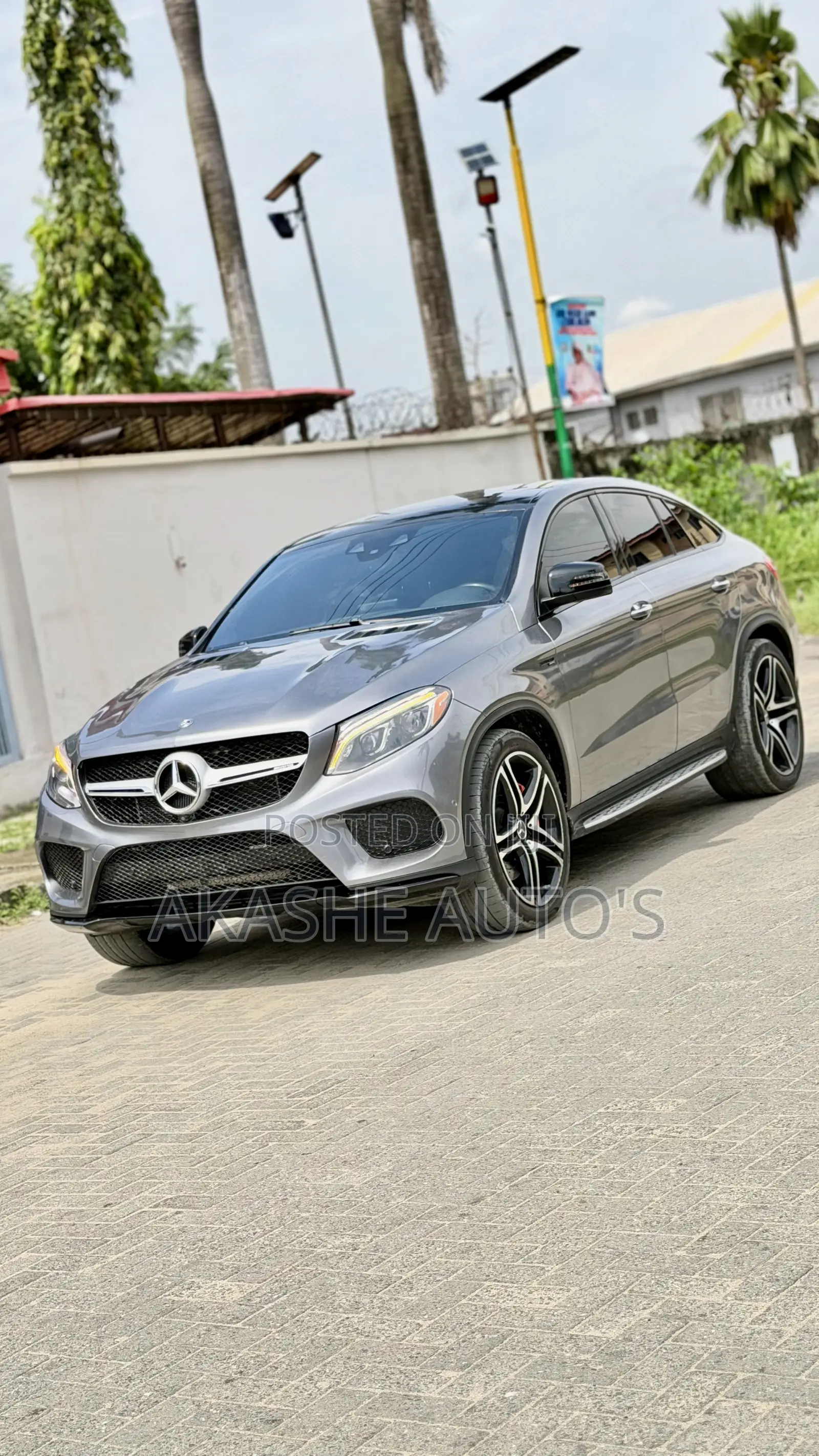 Mercedes-Benz GLE-Class AMG GLE 43 4MATIC 2018 Gray