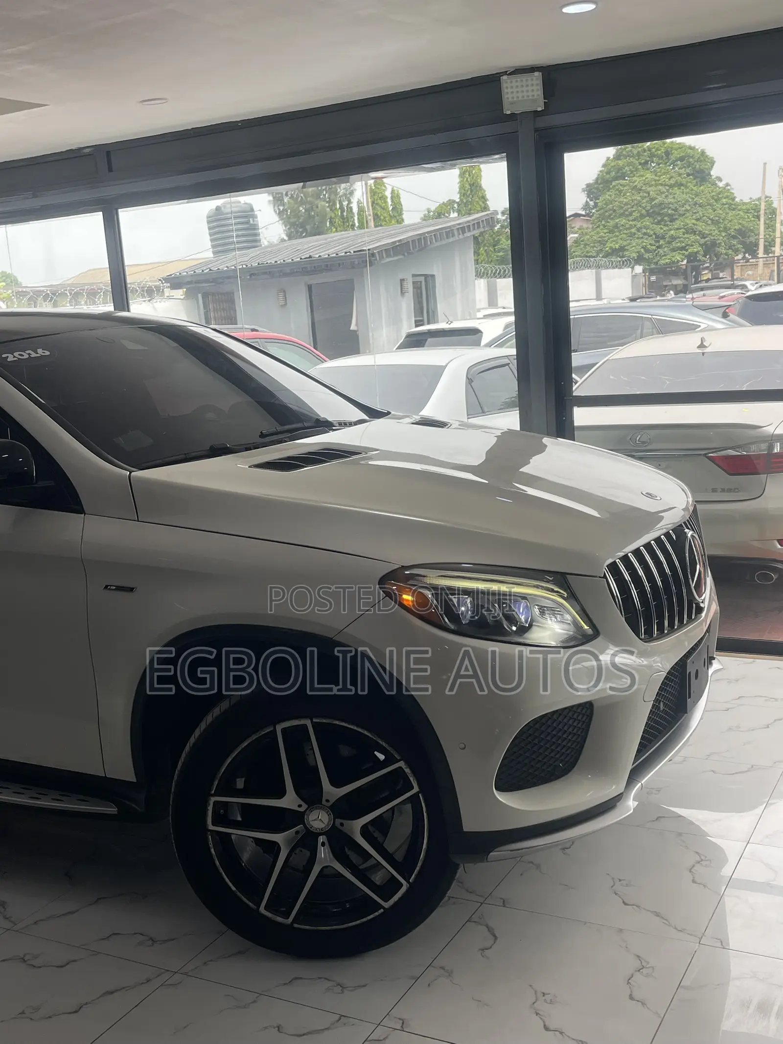 Mercedes-Benz GLE-Class 2016 White