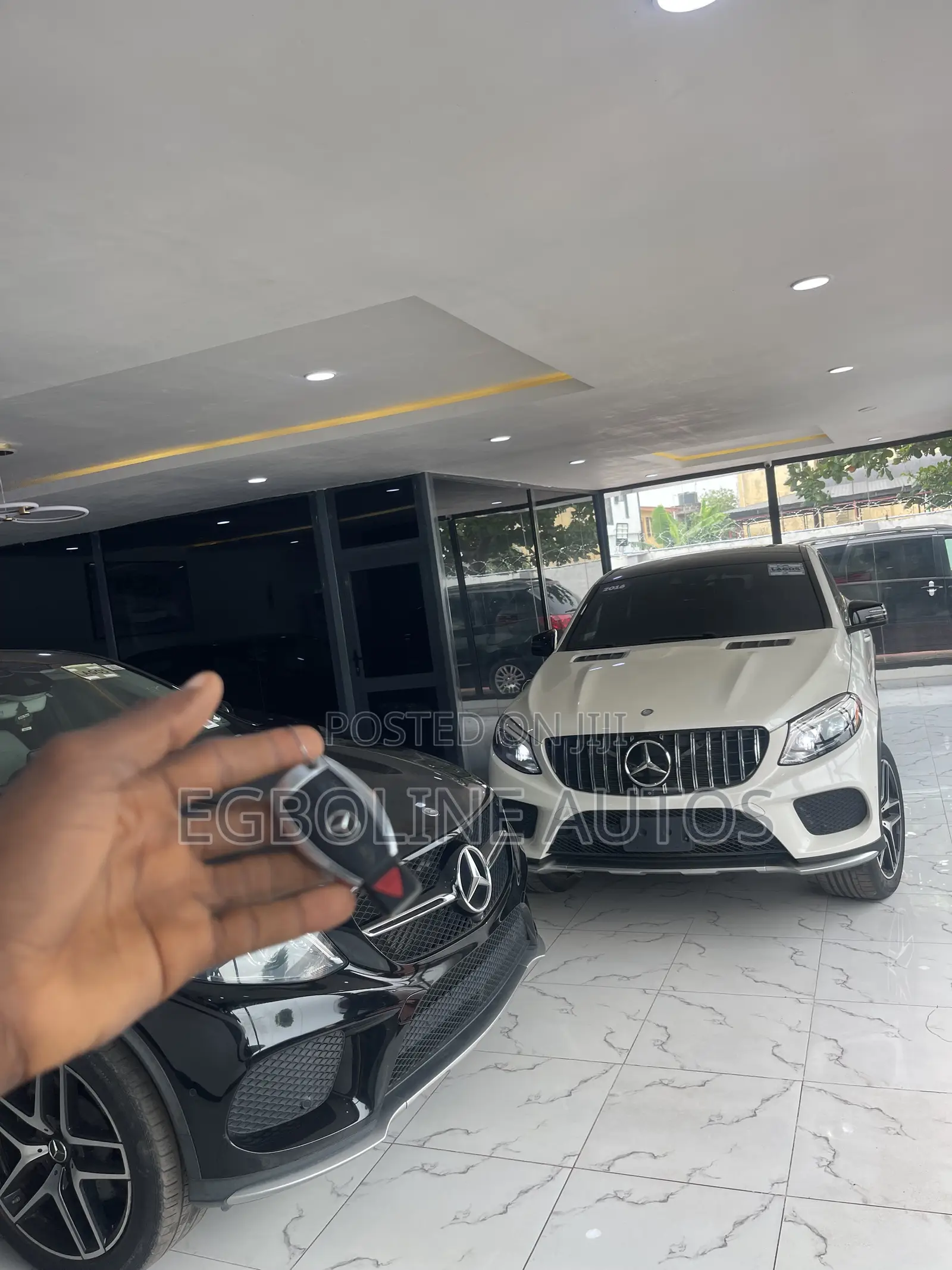 Mercedes-Benz GLE-Class 2016 White