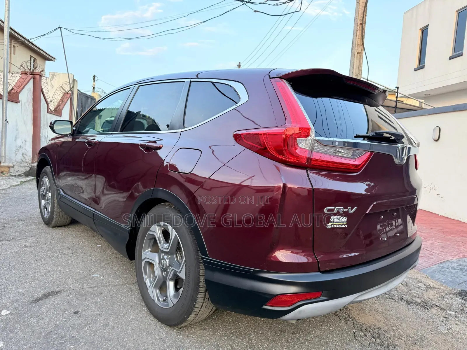 Honda CR-V 2017 Burgundy