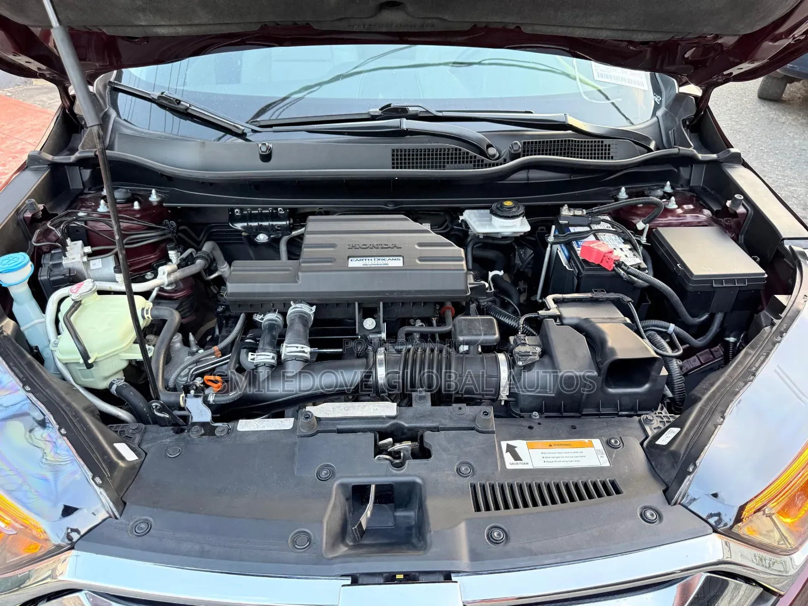 Honda CR-V 2017 Burgundy