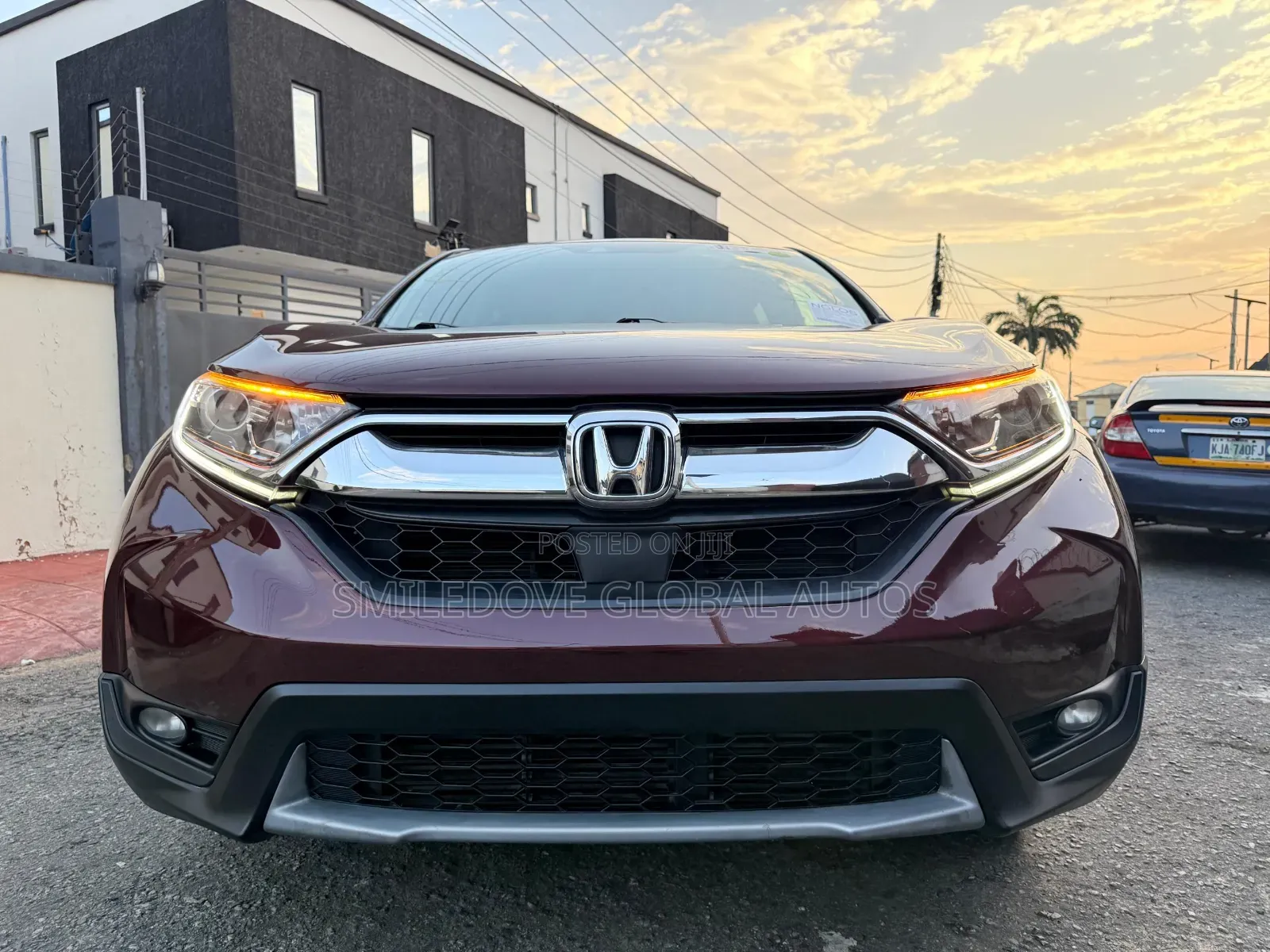 Honda CR-V 2017 Burgundy