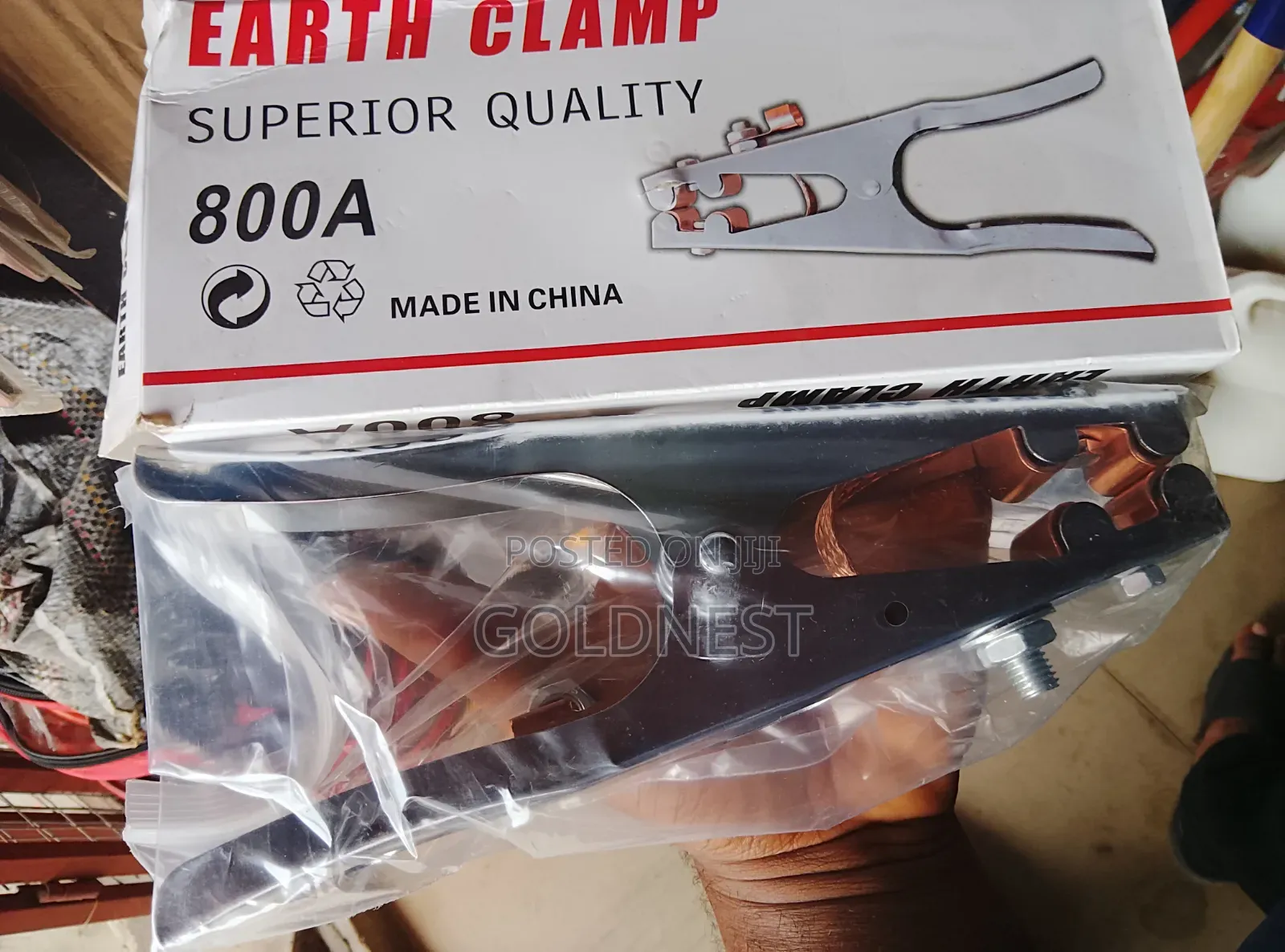 Brand New 800A Heavy-Duty Welding Earth Clamp (Superior Quality)