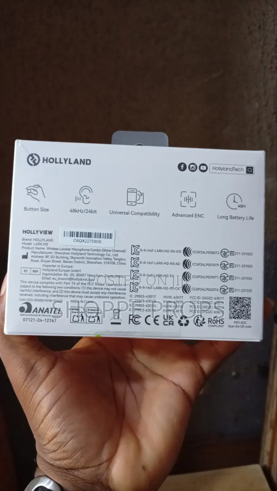Hollyland Lark M2 Wireless Microphone