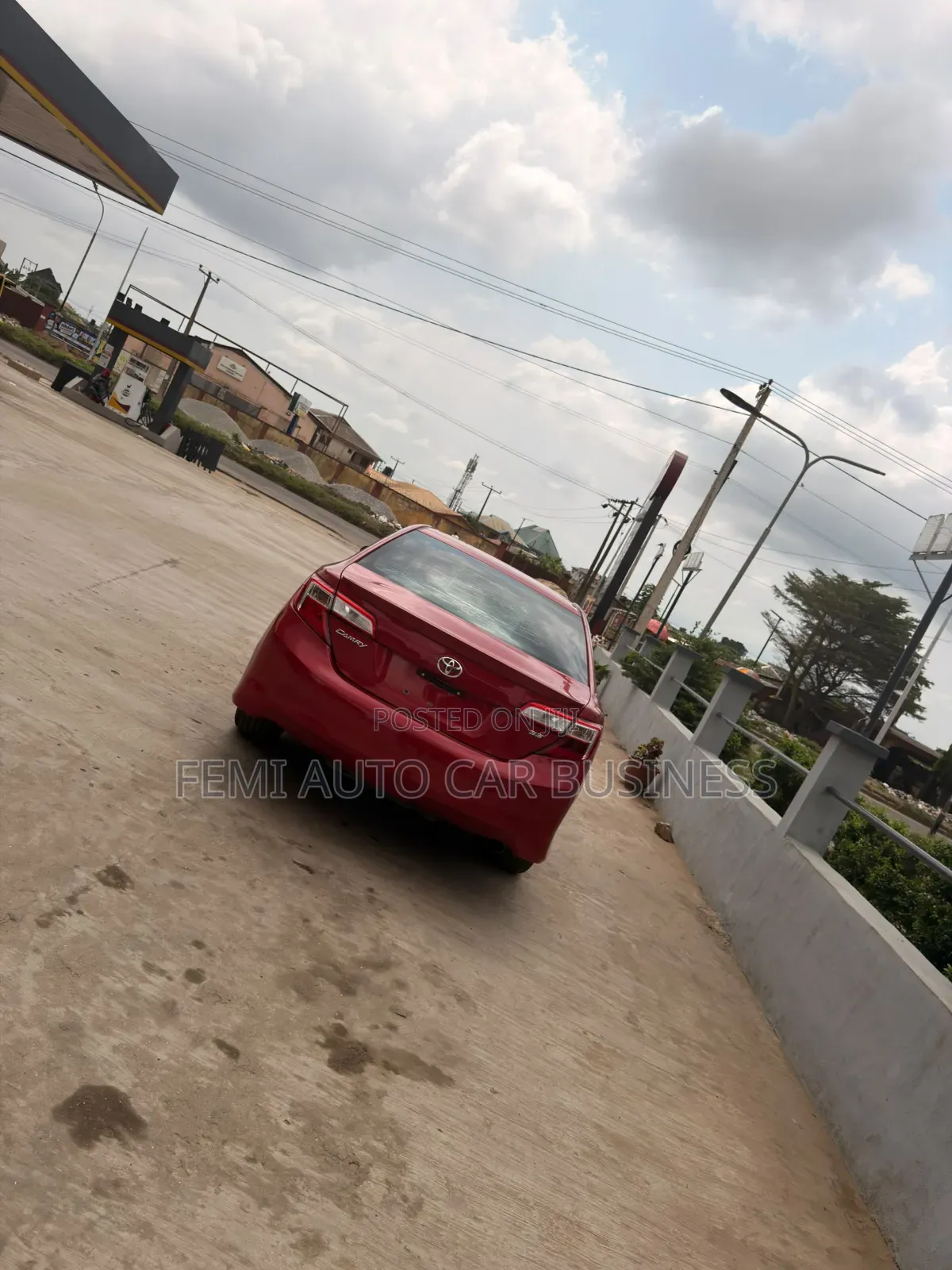Toyota Camry 2013 Red