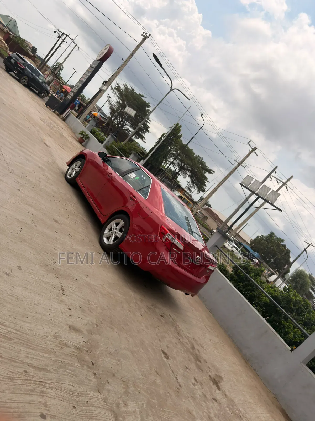 Toyota Camry 2013 Red