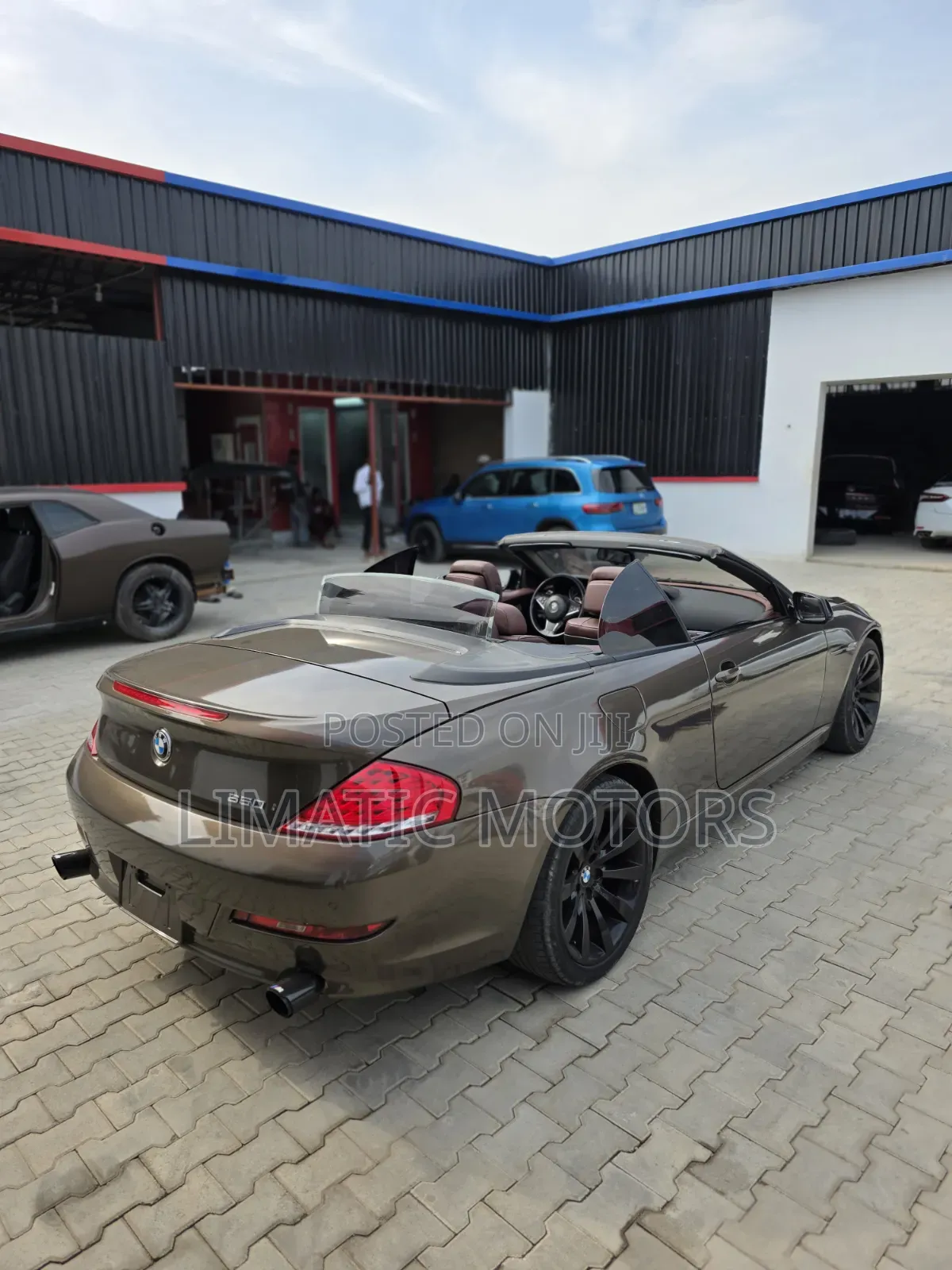 BMW 6 Series 640i Convertible 2012 Brown