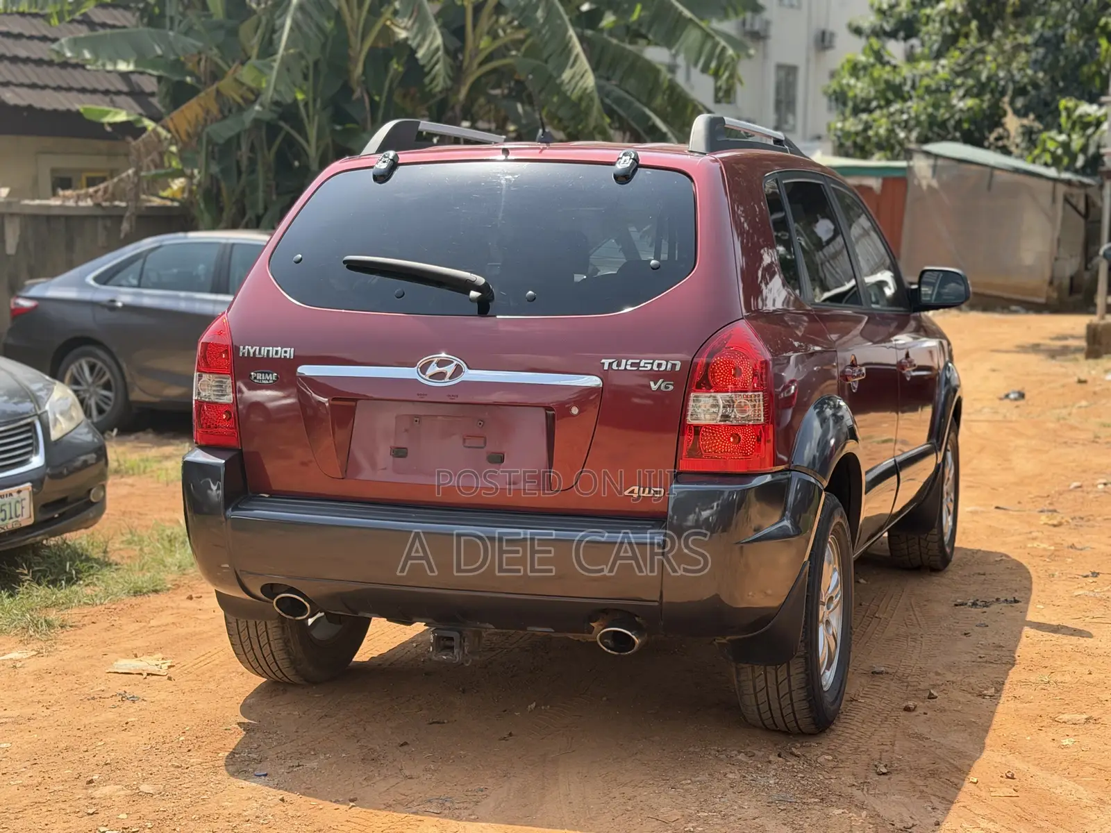 Hyundai Tucson Limited 4x4 2006 Maroon