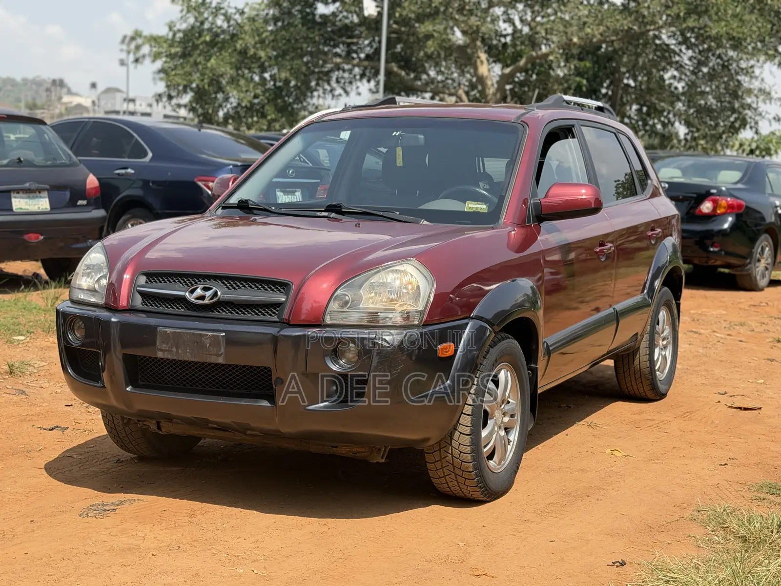 Hyundai Tucson Limited 4x4 2006 Maroon
