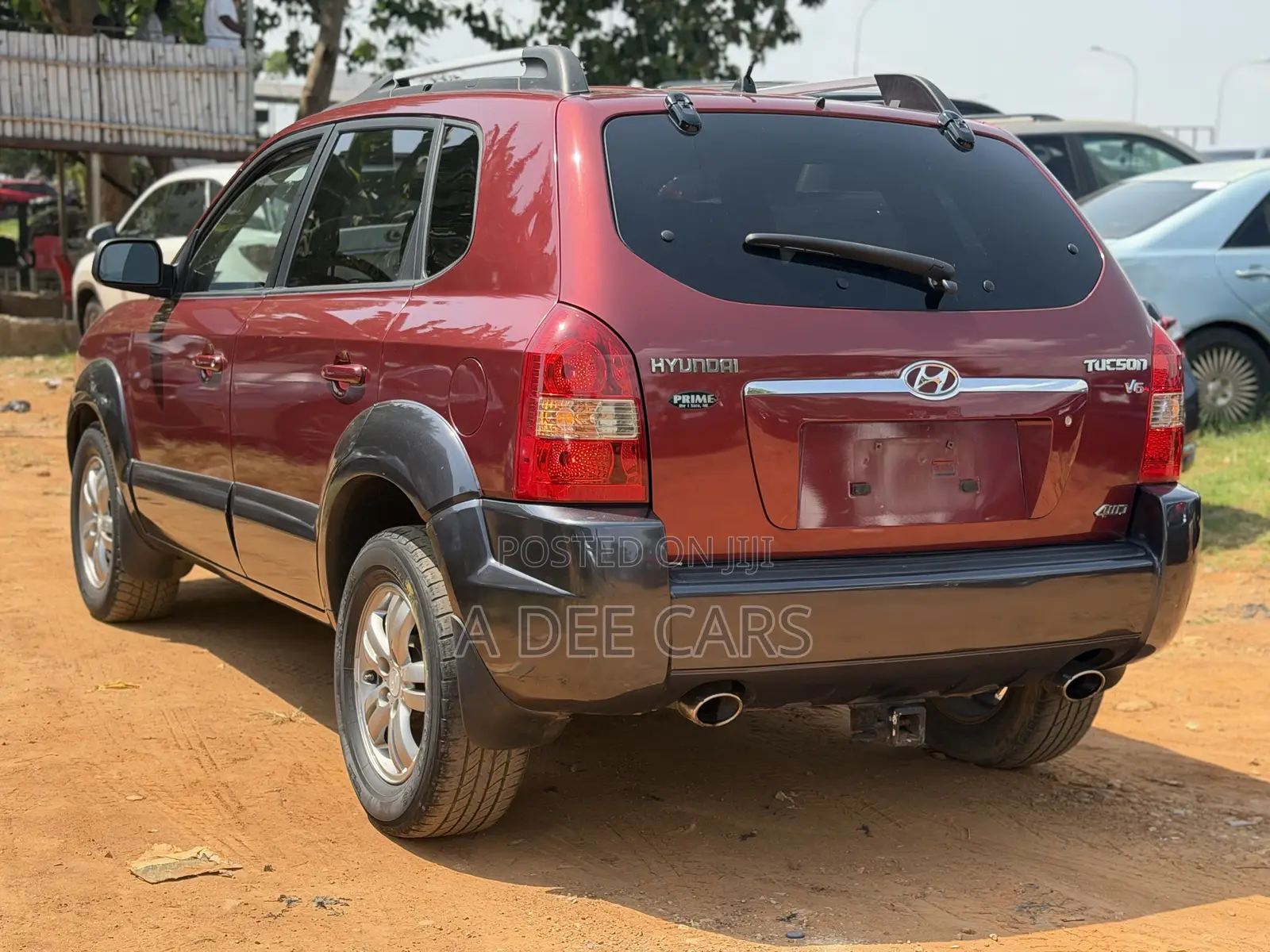 Hyundai Tucson Limited 4x4 2006 Maroon