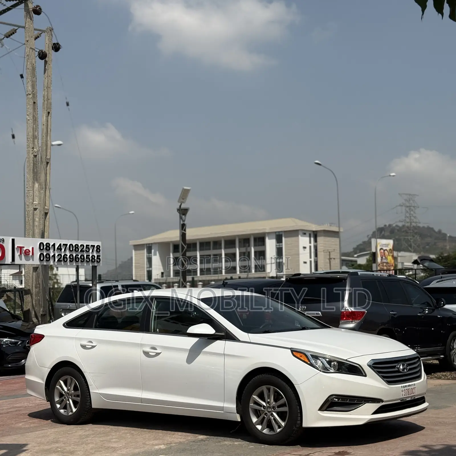 Hyundai Sonata 2015 White