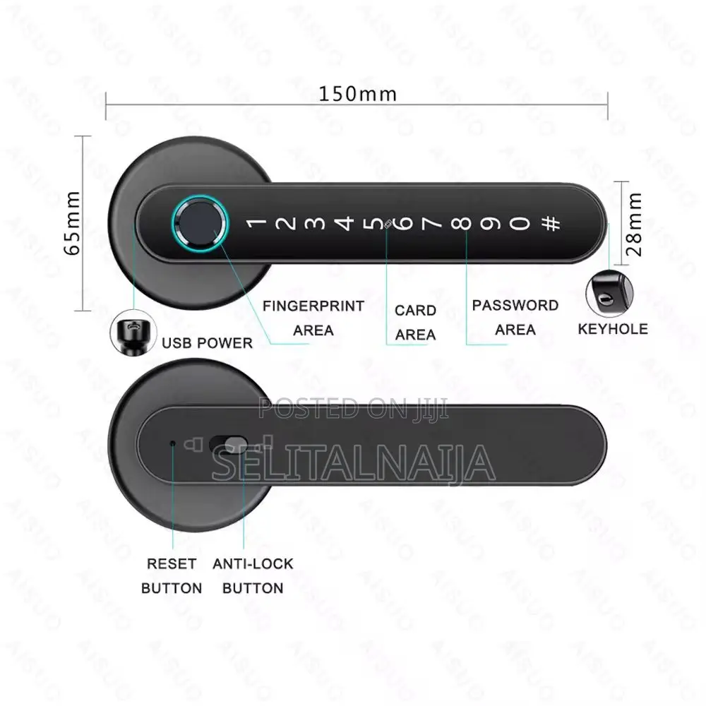 No Body Smart Fingerprint Door Lock (NBL)