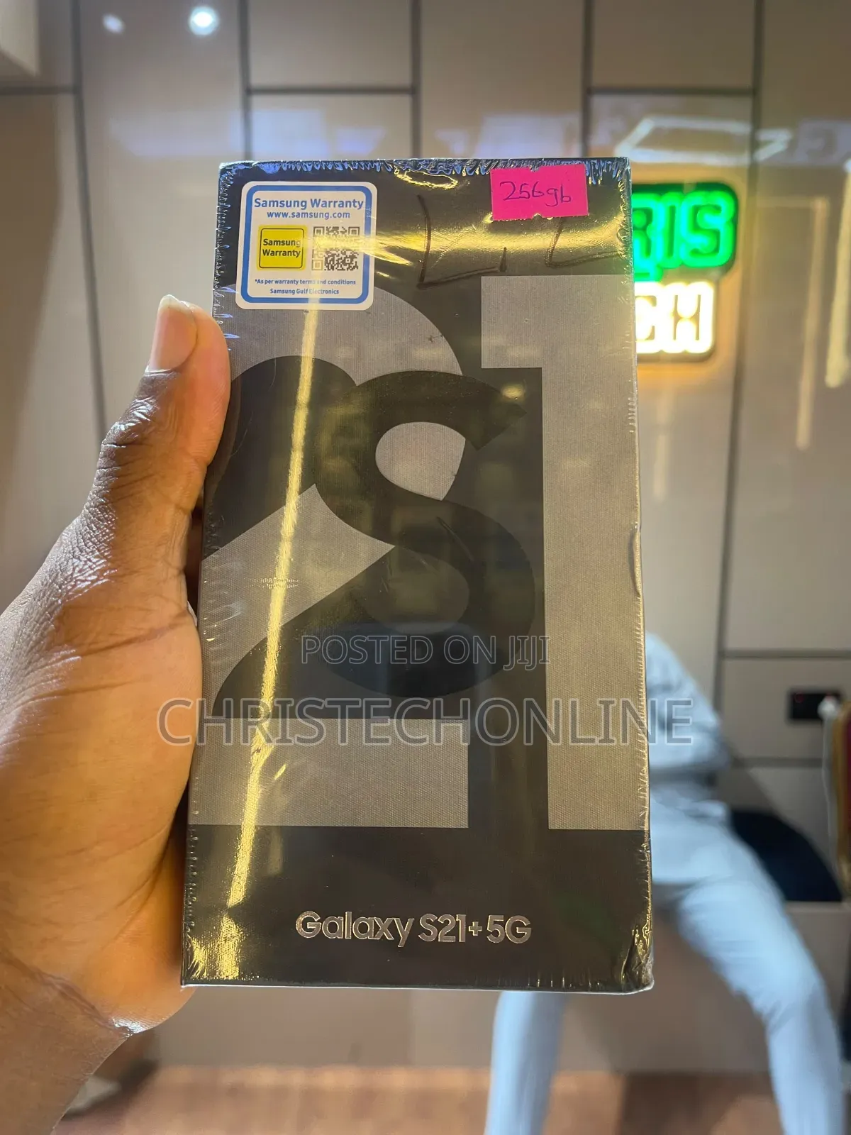 New Samsung Galaxy S21+ 5G 256 GB Black