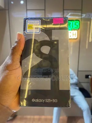 New Samsung Galaxy S21+ 5G 256 GB Black