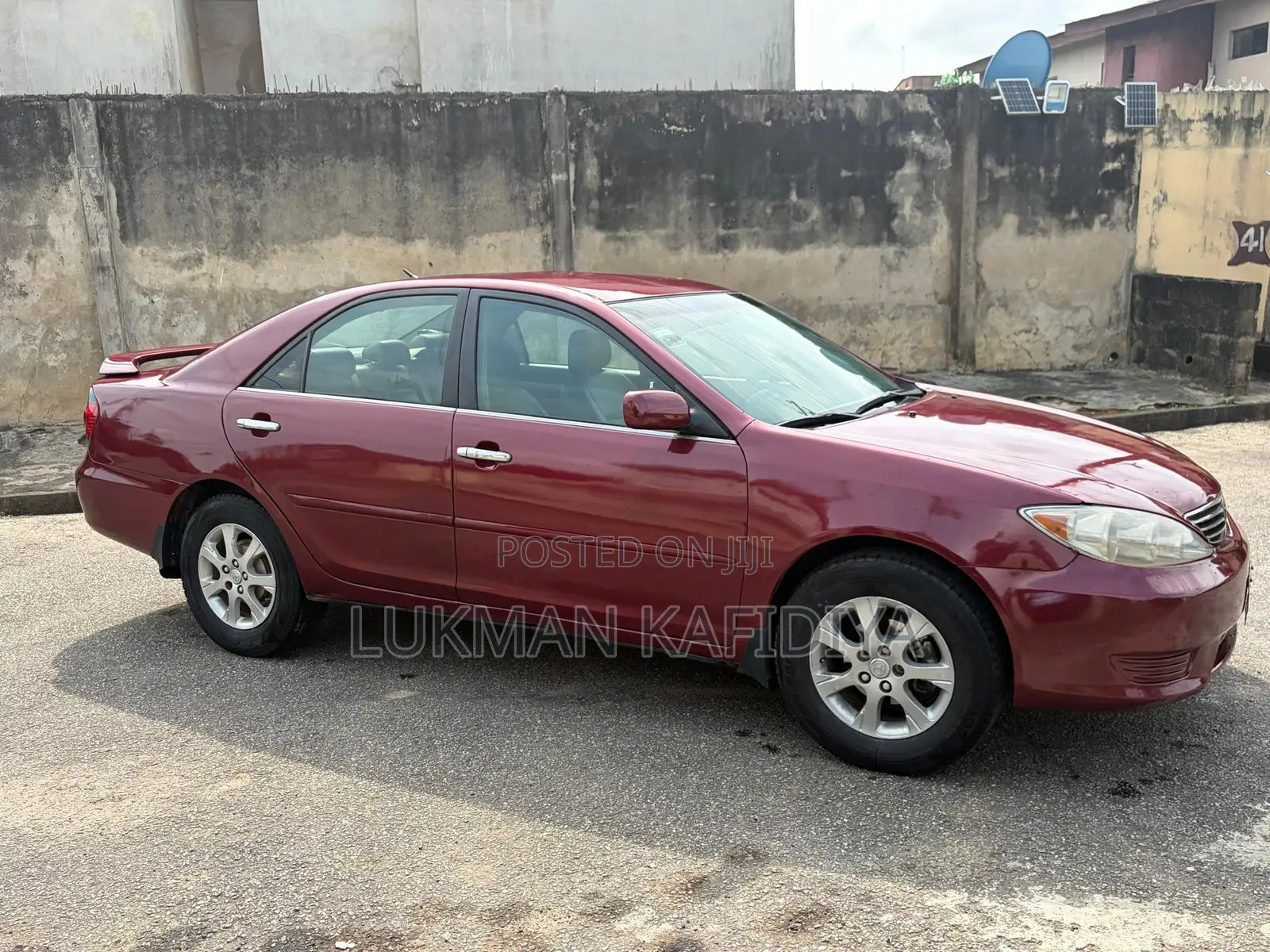 Toyota Camry 2006 Burgundy