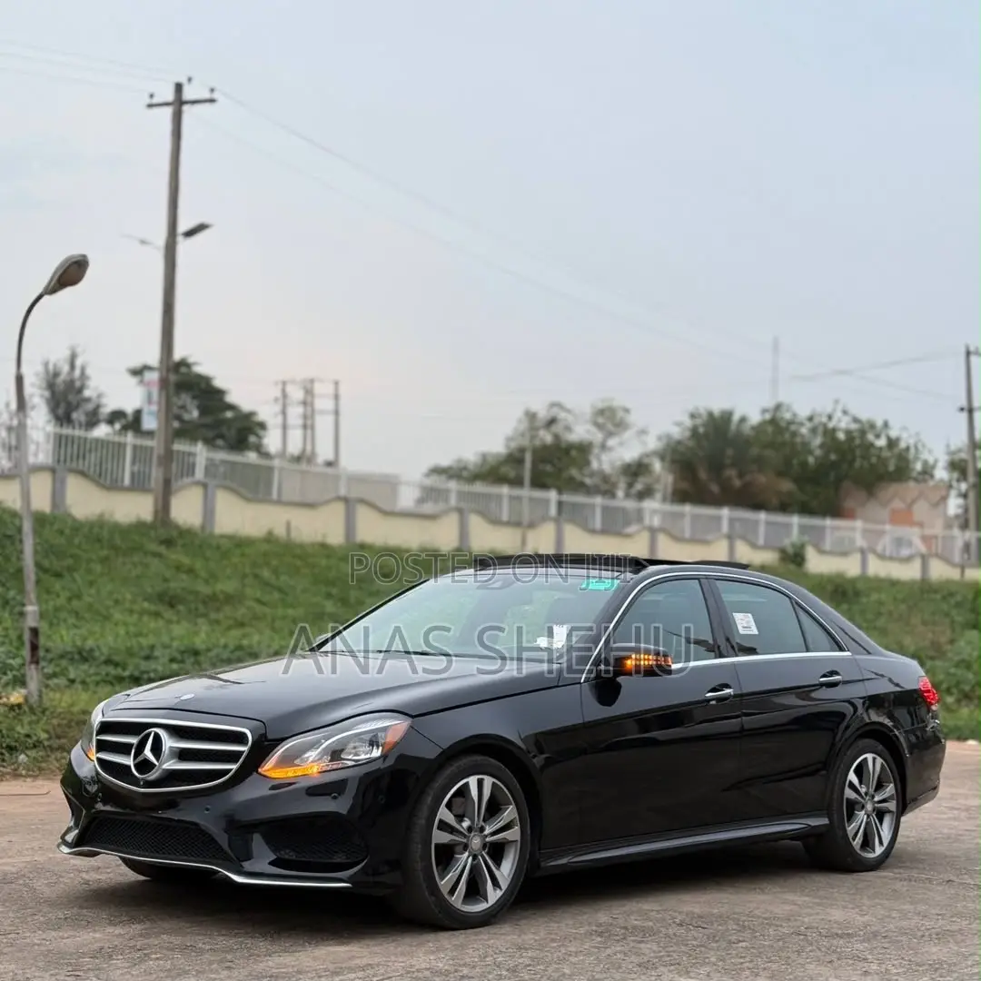 Mercedes-Benz E350 2016 Black