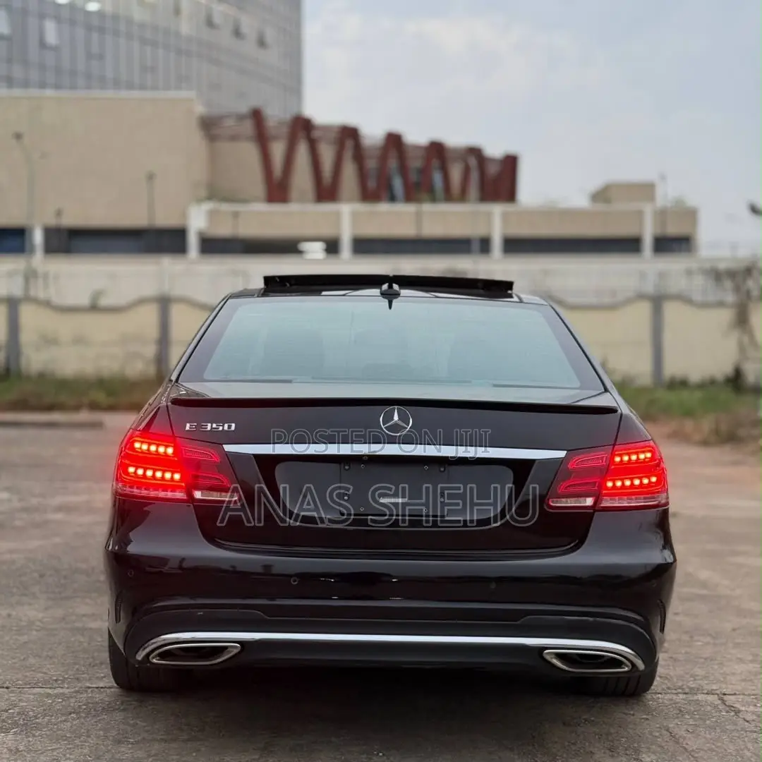 Mercedes-Benz E350 2016 Black