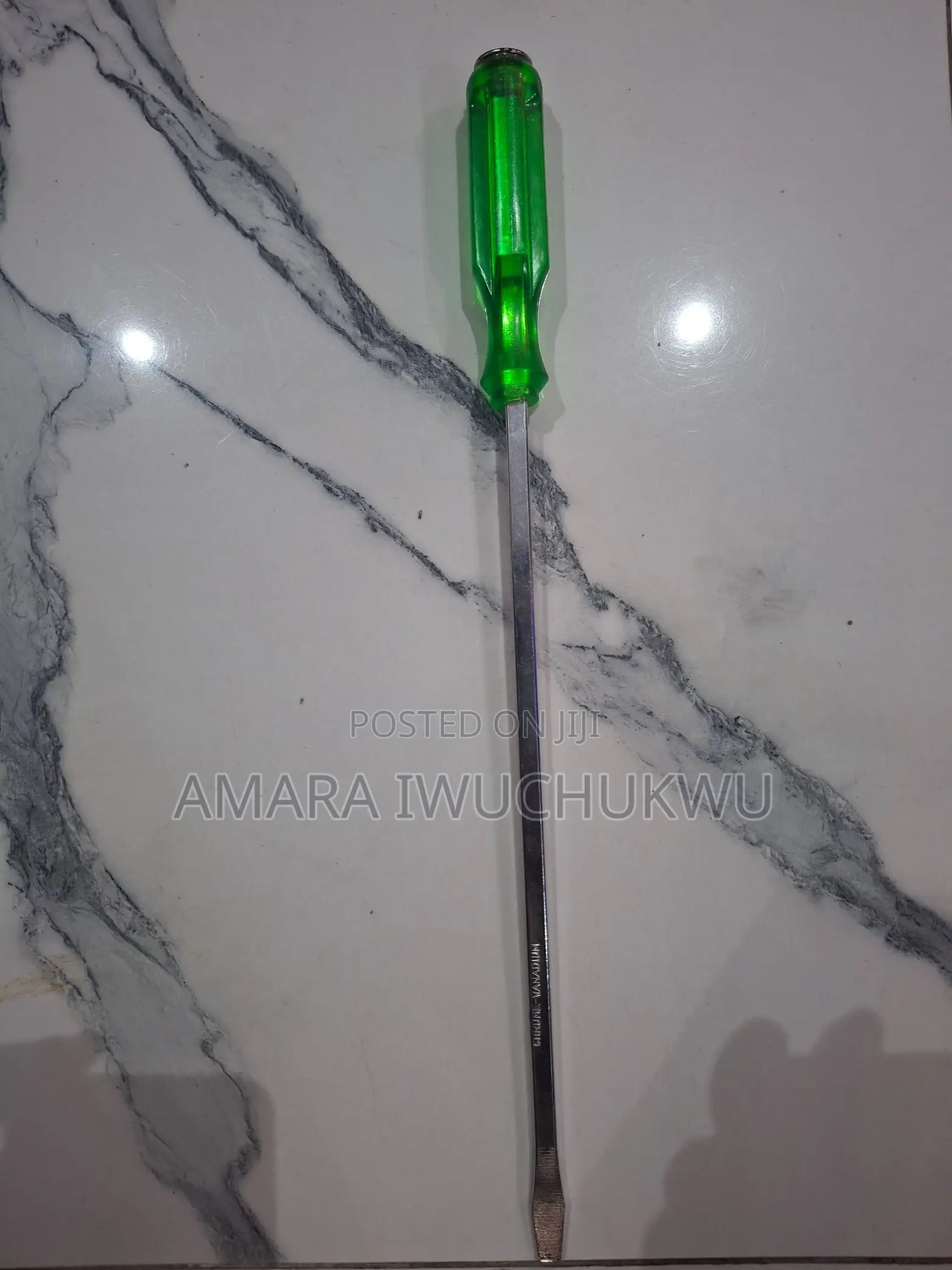 Screwdriver Green Handle