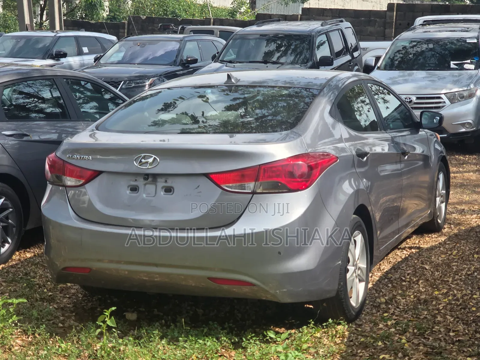 Hyundai Elantra 2012 Gray