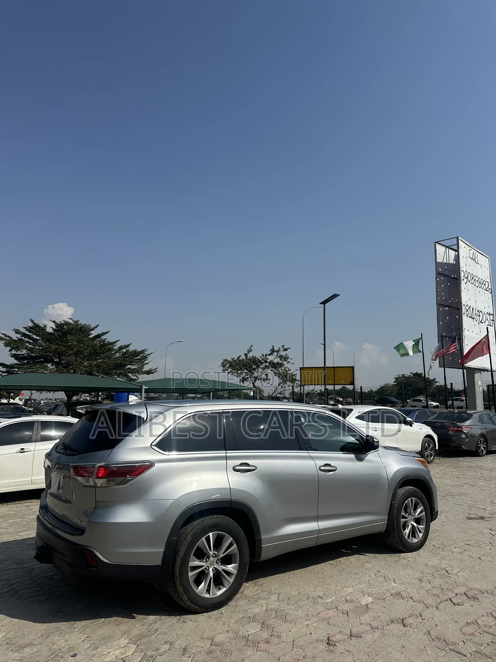 Toyota Highlander 2015 Gray