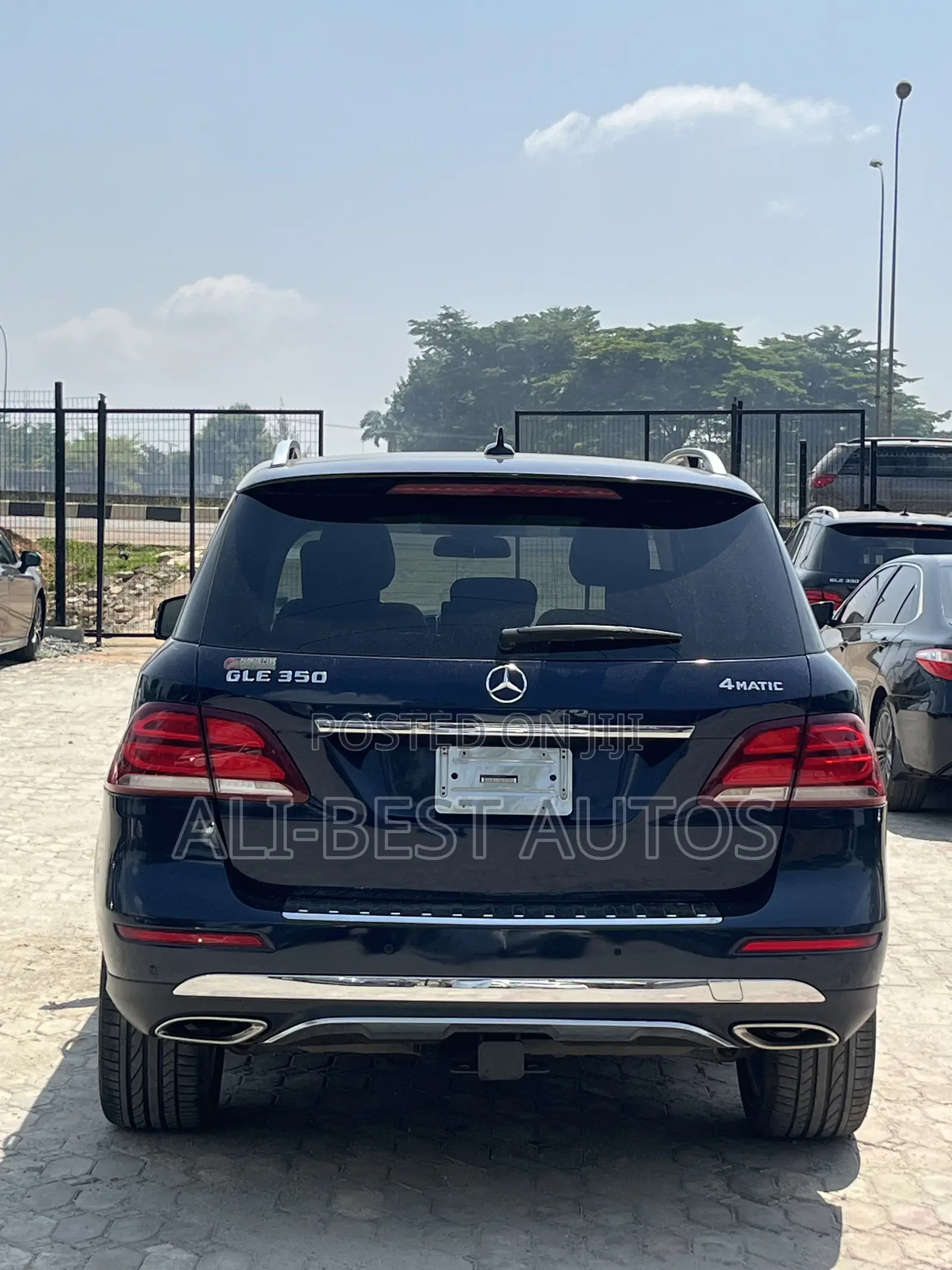 Mercedes-Benz GLE-Class GLE 350d 4MATIC 2016 Blue