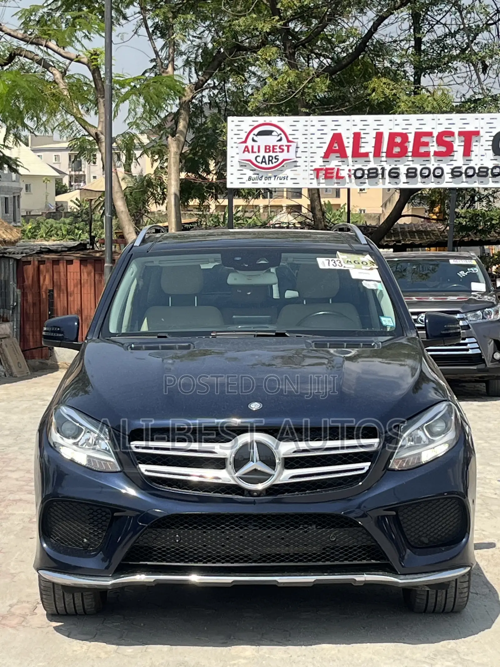 Mercedes-Benz GLE-Class GLE 350d 4MATIC 2016 Blue