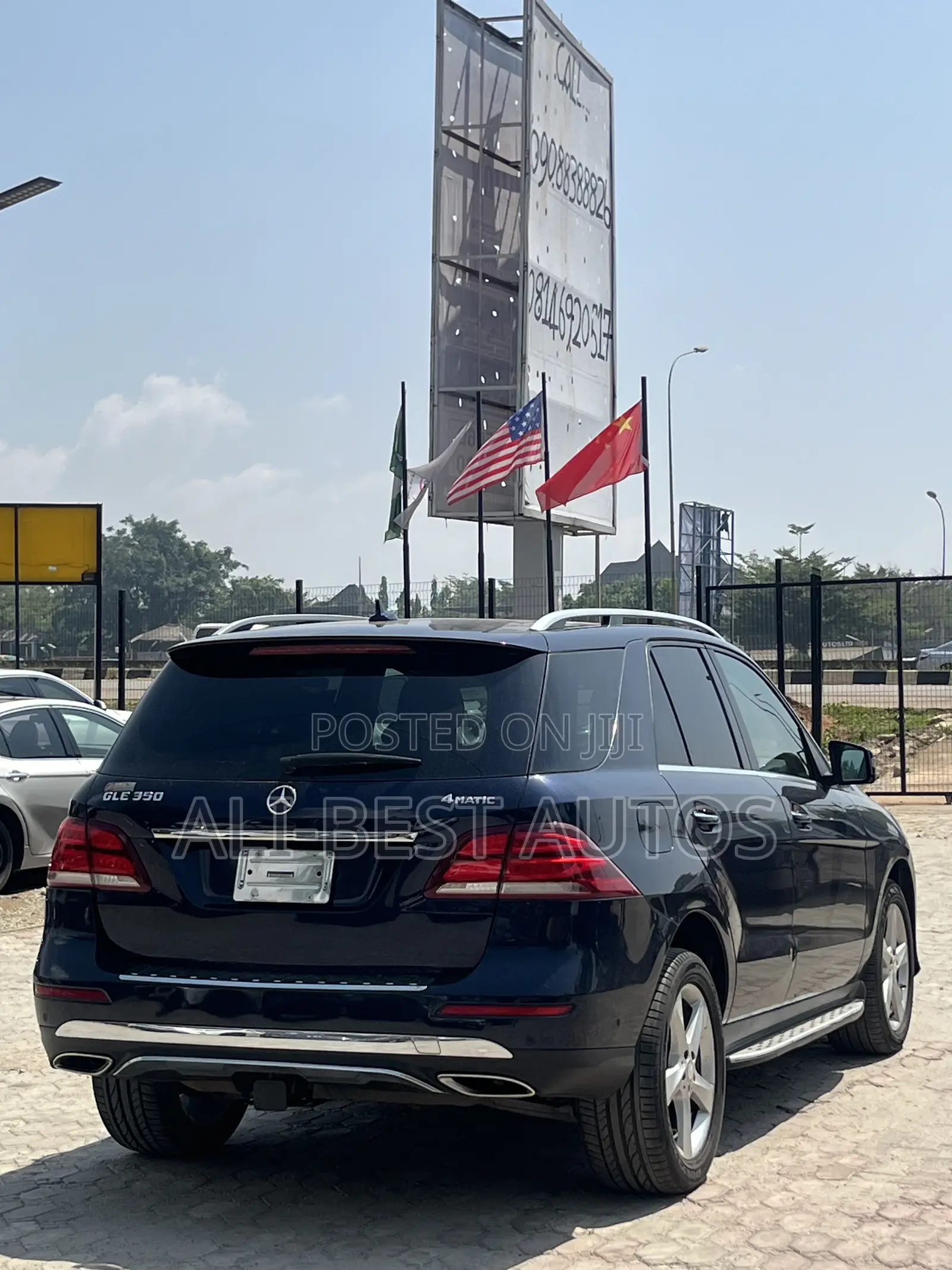 Mercedes-Benz GLE-Class GLE 350d 4MATIC 2016 Blue
