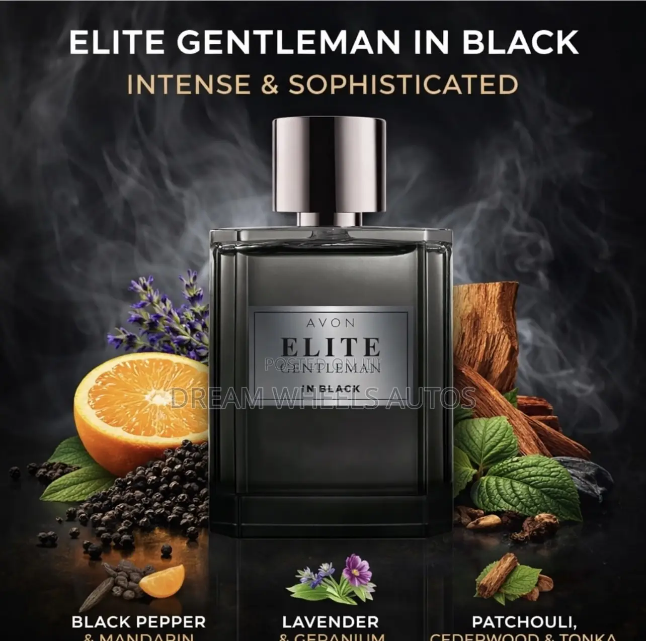 Avon Elite Gentleman in Black