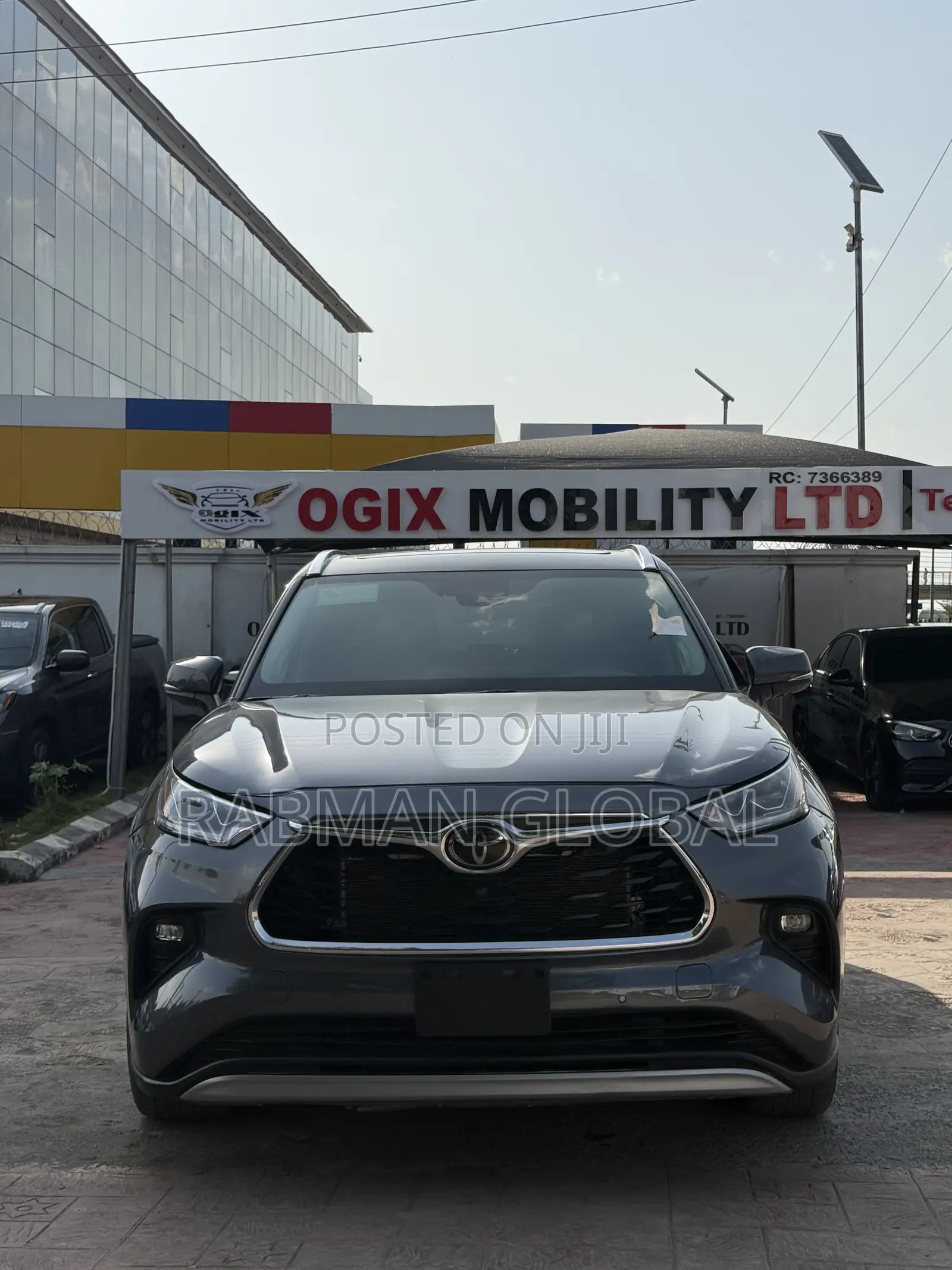 Toyota Highlander Platinum 2021 Gray