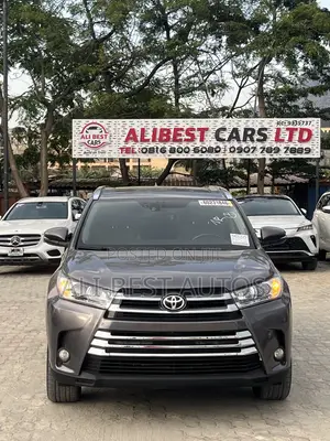 Toyota Highlander Limited Platinum V6 4x4 (3.5L 6cyl 6A) 2016 Gray