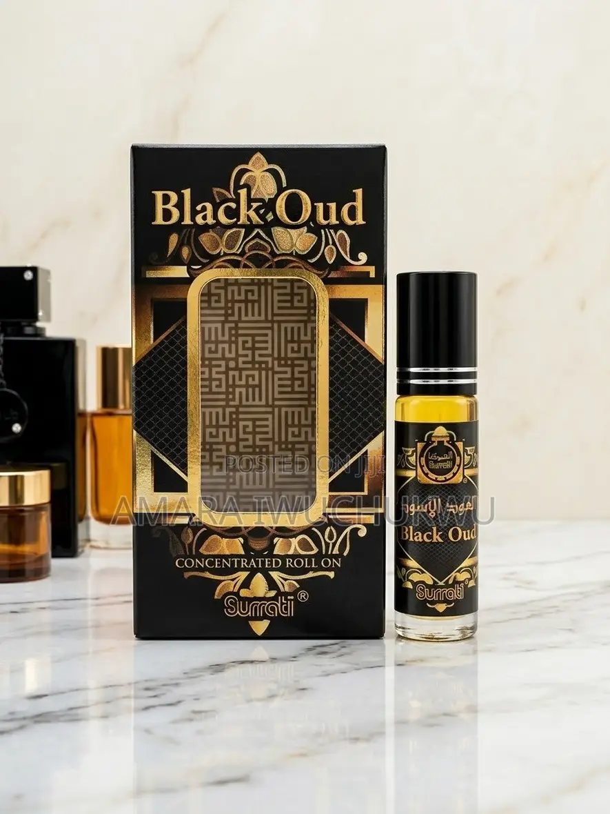 Surrati Black Oud Roll on Oil