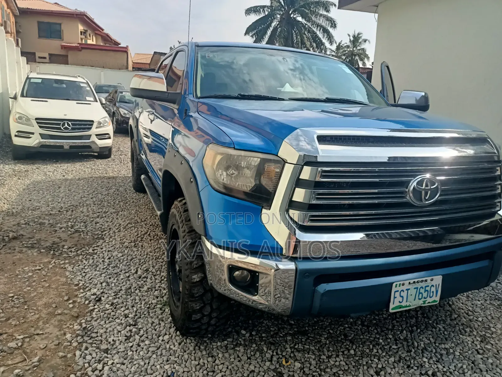 Toyota Tundra Double Cab 4x4 SR5 5.7L Long Bed 2008 Blue