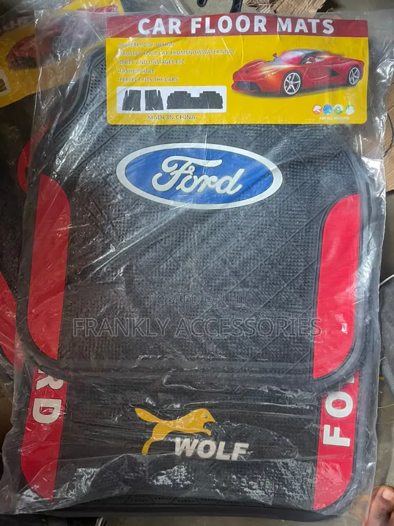 Ford 5 in 1 Rubber Foot Mat