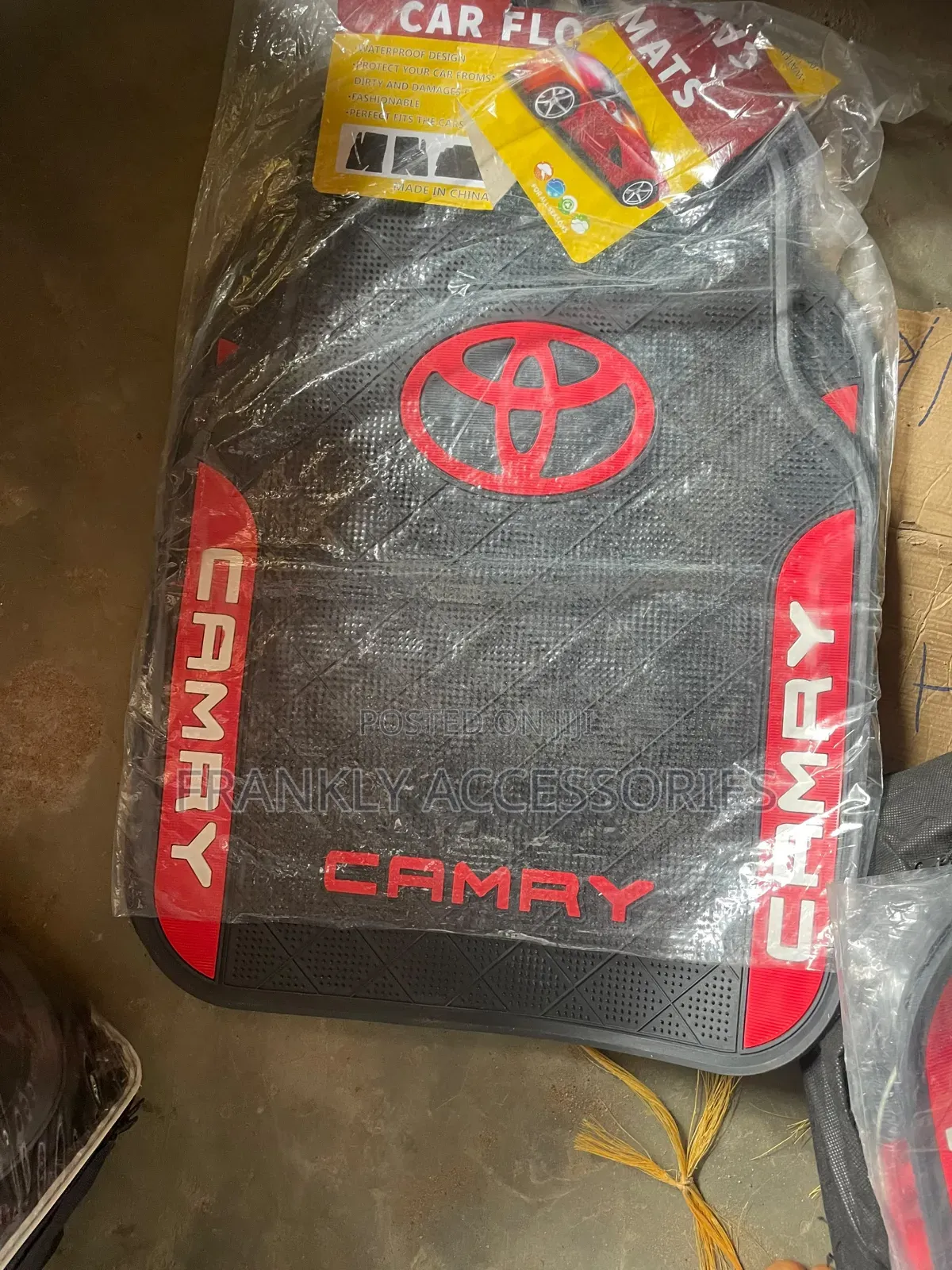 Toyota Camry Rubber Foot Mat 5 in 1