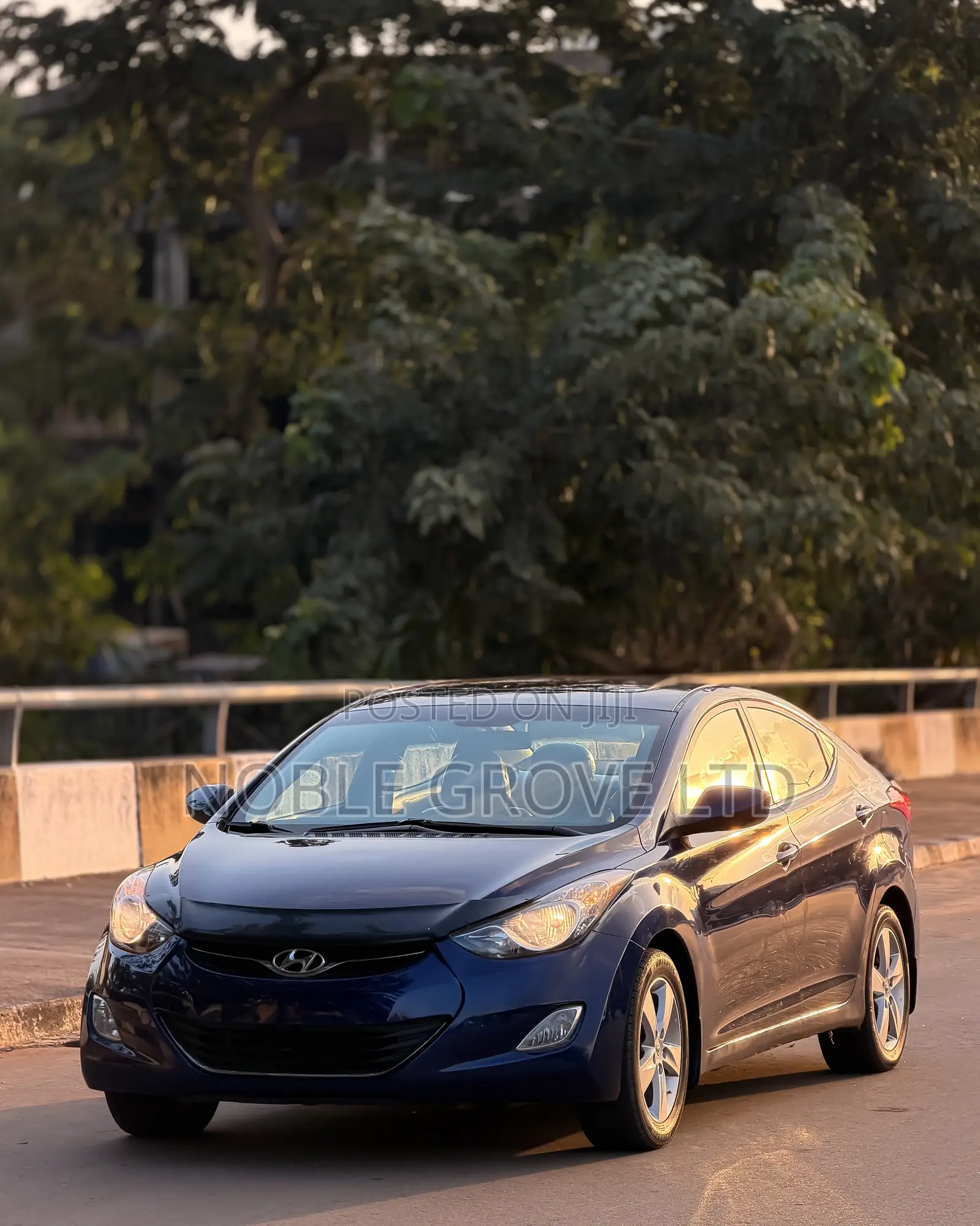 Hyundai Elantra GLS Sedan FWD (1.8L 4cyl 6M) 2013 Blue