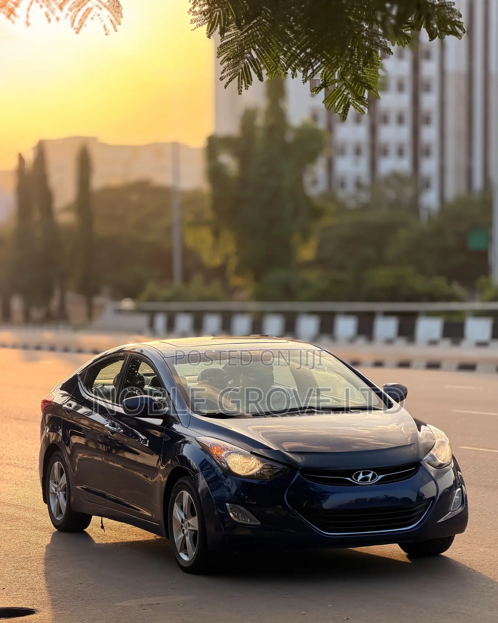 Hyundai Elantra GLS Sedan FWD (1.8L 4cyl 6M) 2013 Blue