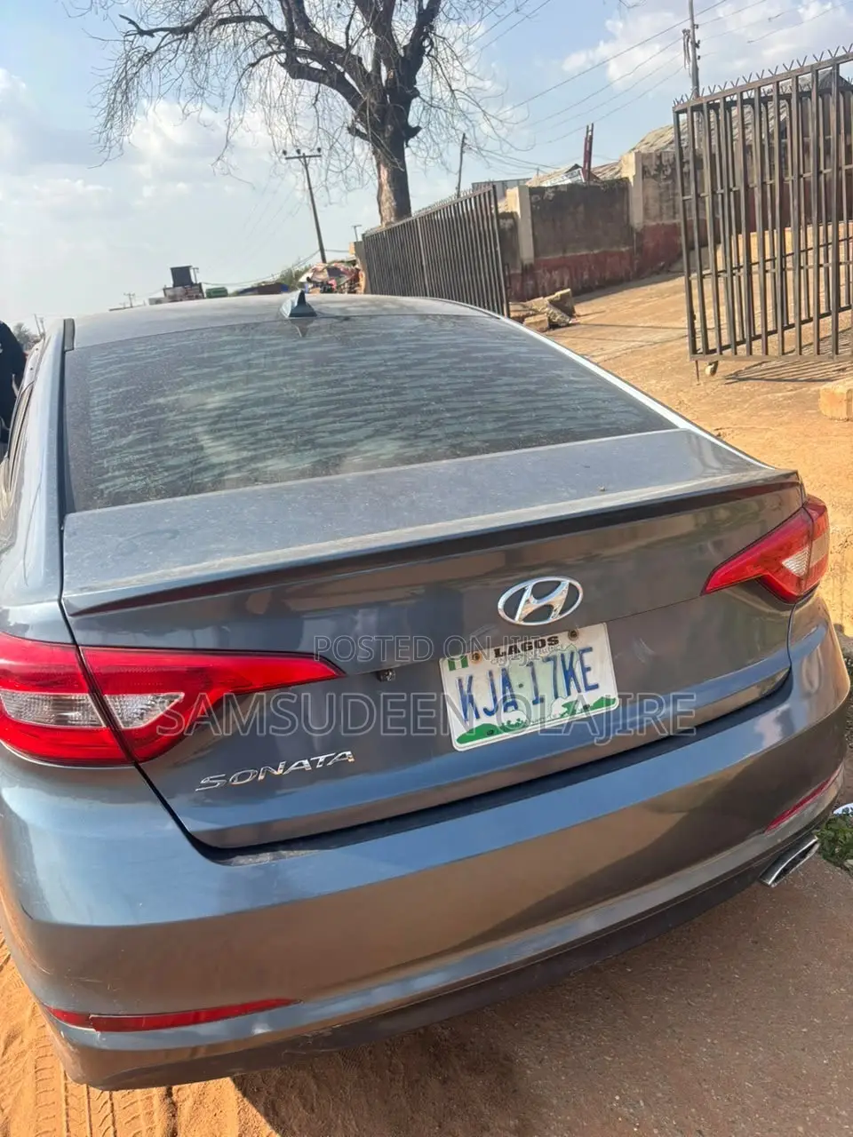 Hyundai Sonata 2015 Blue