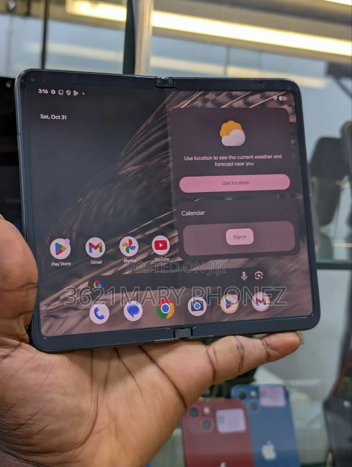 Google Pixel Fold 256 GB Black